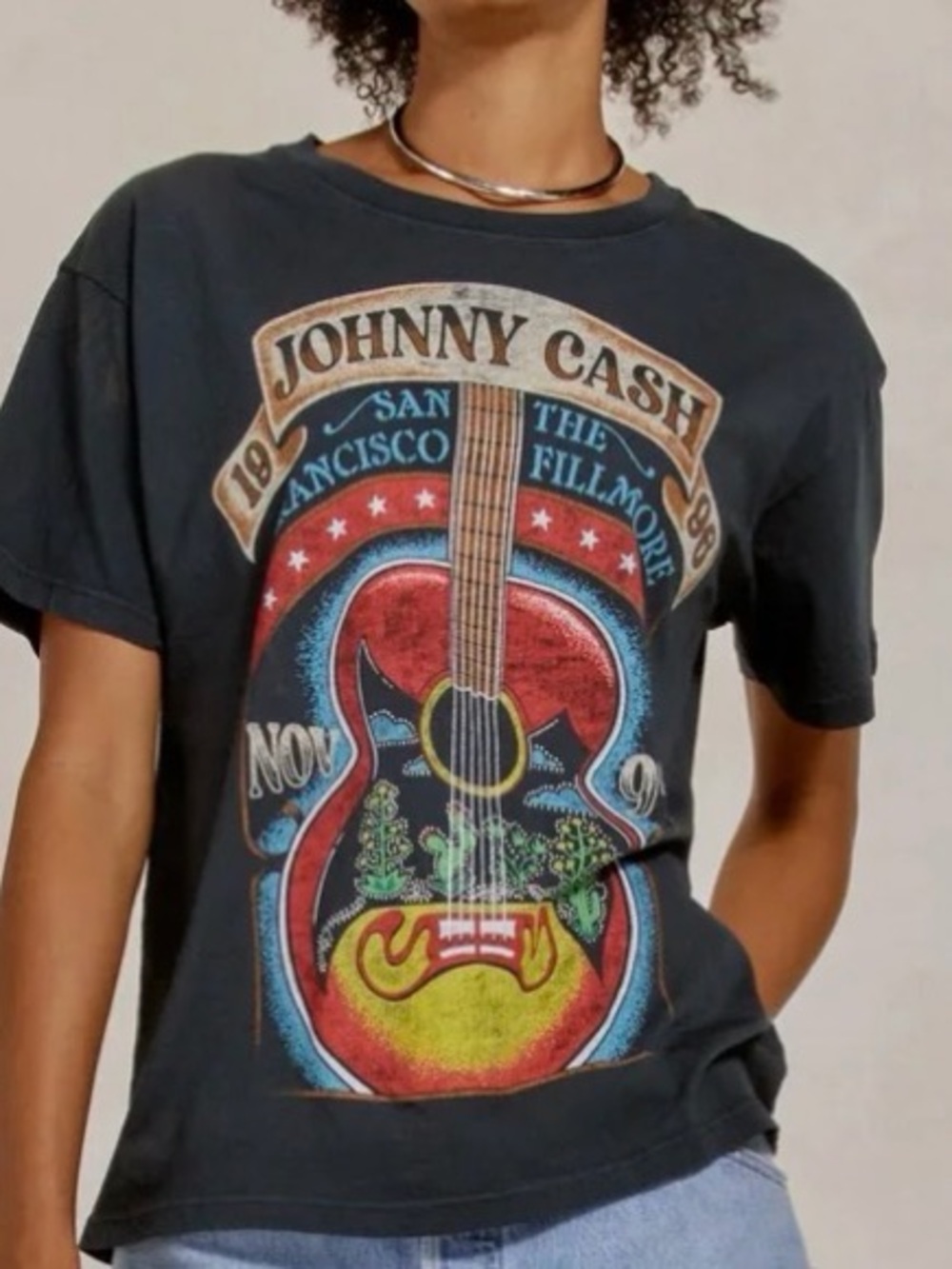 JOHNNY CASH FILLMORE SHOW TEE - DAYDREAMER